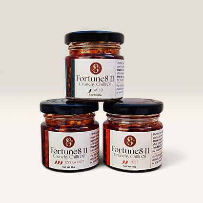 The Mini Taster Pack | Mild, Hot & Extra Hot 50g