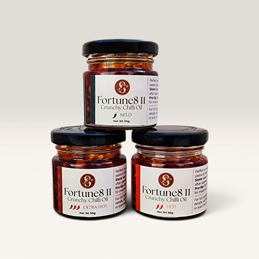 The Mini Taster Pack | Mild, Hot & Extra Hot 50g