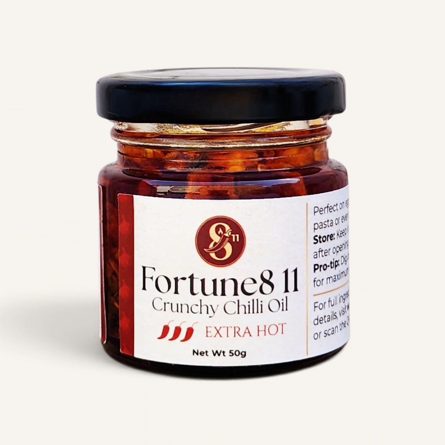 Crunchy Chilli Oil | EXTRA HOT 50g - Add-on